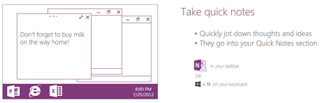 OneNote - Quick Notes