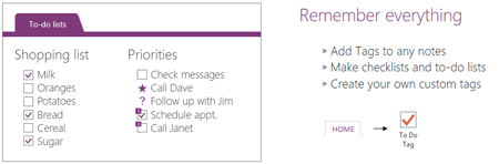 OneNote - To-Do Lists